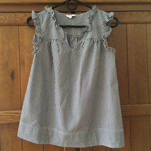 Summer crisp cool sleeveless top women's small